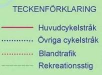 Alla korsningar med järnvägen är i plan. Stigar Inom planområdet finns ett antal promenadvägar som används huvudsakligen av boende i området.