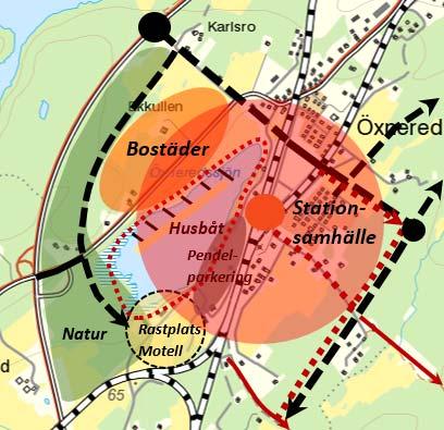 PLANPROGRAM FÖR SKAVEN OCH DELAR AV januari 0 rev juli 0 Öxneredssjön Möjligheter att kunna gå runt sjö samt att bygga bostäder och husbåtar på Öxneredssjöns norra sida utreds vidare i