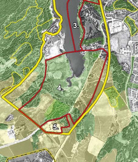 Vassändaviken Grönplan Vänersborg 008, godkänt av KF 009-0- Grönplan Vänersborg redovisar den