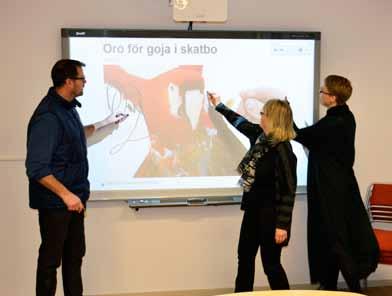 Ing-Marie Boström Svensson, Olof Skyttner, Amanda Thörnlund och