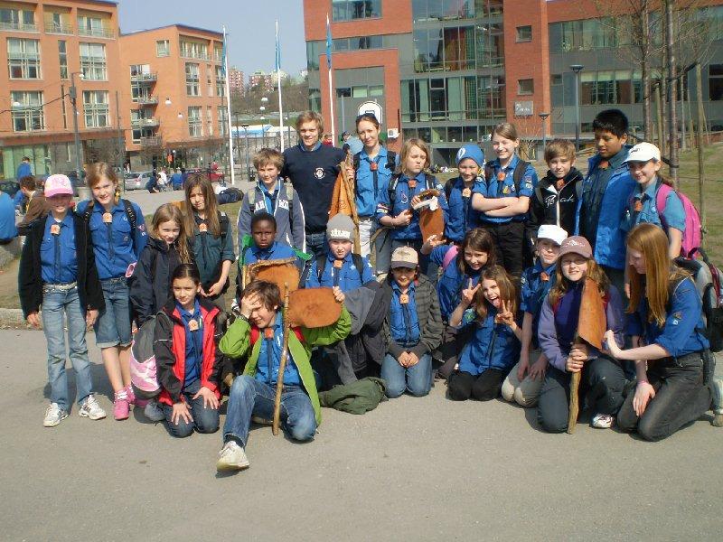 Juniorscout De två avdelningarna Gnagarna och Snabbfötterna har bedrivit verksamhet i respektive lokal under hela året.