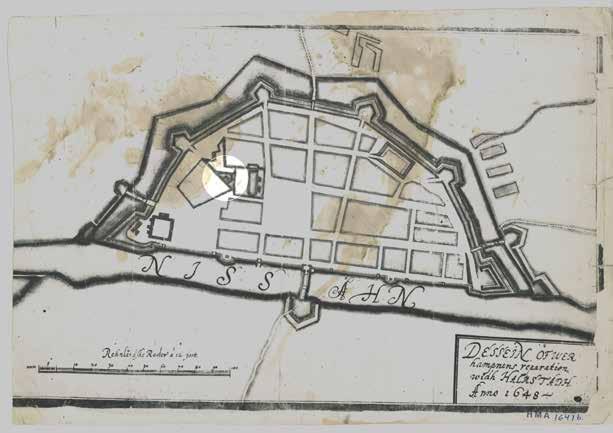 Observera att kartan inte återgiven i nordsyd. (M22-1:3, Lantmäteristyrelsens arkiv). Fig 8.