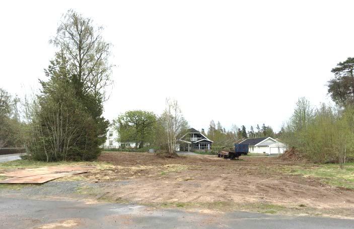 FÖRUTSÄTTNINGAR OCH FÖRÄNDRINGAR Natur Mark och vegetation Aktuellt planområdet är beläget inom befintligt bostadsområde och tomterna är obebyggda i dagsläget.