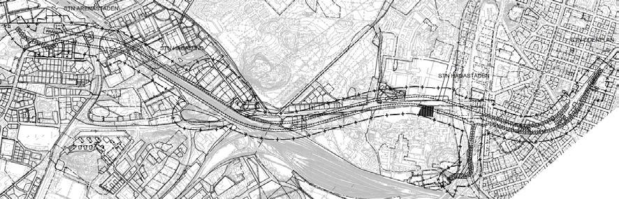 I detta samrådsunderlag presenterades även så kallade utredningsområden för en eventuell framtida station i Hagalunds industriområde Vid det kompletterande samrådet hösten 2016 anordnades öppna hus