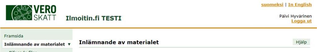 De olika faserna när filer