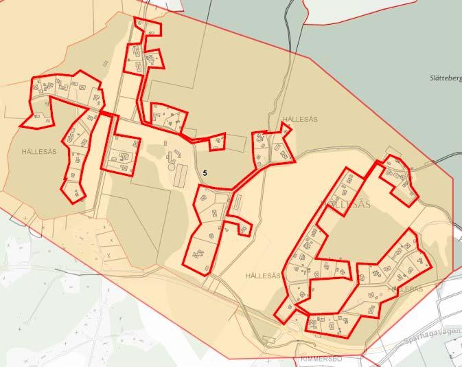 17 Befintlig avloppssituation Hällesås är tättbebyggt med många permanentboende. En inventering från 2005 visade att det fanns flertalet bristfälliga avloppsanordningar.