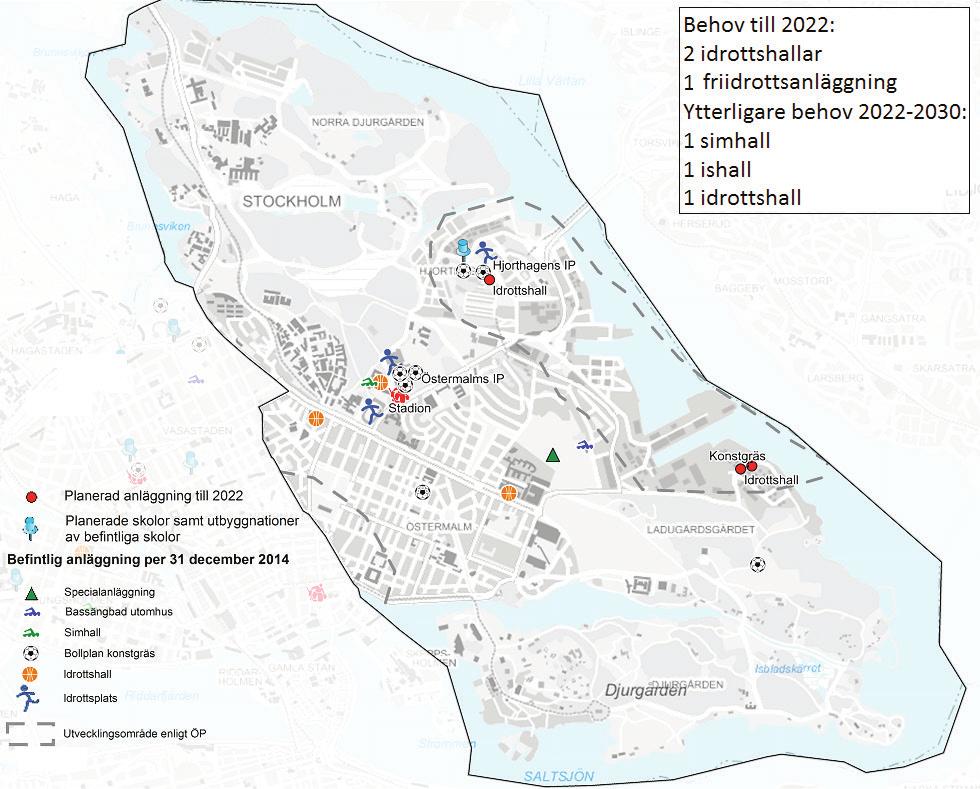 Östermalm stadsdelsnämndområde Antalet barn och unga förväntas öka med cirka 2 000 till 2022 och med ytterligare drygt 1 000 barn och ungdomar till 2030.