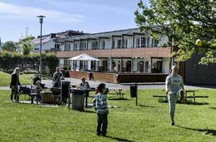 Årets viktigaste händelser Inom ramen för förnyelsen av Säteriet i Mölnlycke startade renoveringen på Tallgården där nu även stambyten ingår.