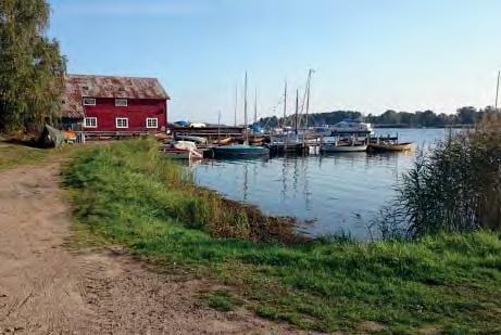 En möjlighet vore att skapa två stråk; ett större med utgångspunkt från dagens grusväg
