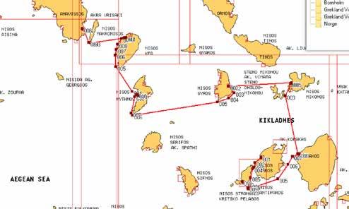 Vi disponerade tre båtar från Dream Yacht Charter, två 41- och en 46-fotare, i mycket gott skick. Eskader 1 Vi flög från Landvetter till Atén den 22/9.