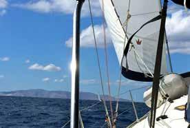 Vår rutt var Paros-Naxos-Mykonos (och Delos)-Syros-Serifos-Kythnos-Kea-Lavrion. Vi fick en perfekt period på 10 dagar, enligt de erfarna bland de bästa på sådana här eskadrar.