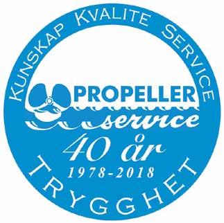 Det finns många olika anledningar att fira jubileum Propellerservice fyller 40 år, Niklas Berglund har drivit firman i 15 år samt att vi har funnits i våra nya lokaler i Surte i 2 år.