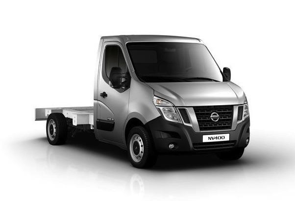 NISSAN NV400 Chassis EURO6 lista,