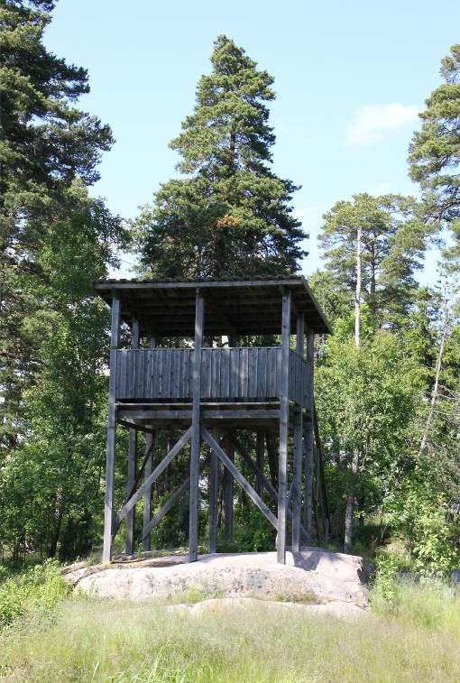 Fågeltornet längst ut i