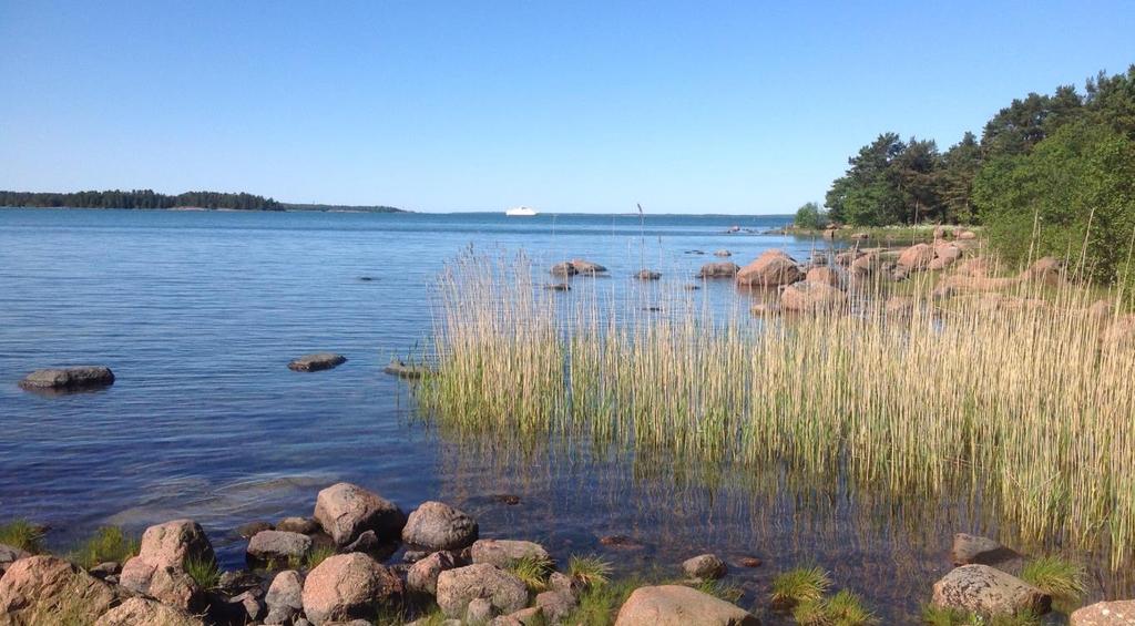 5 Miljöpåverkan och konsekvenser på västra Föglö Det finns två eller tre alternativ för lokaliseringar av nytt färjfäste, ny bro och nya vägar.