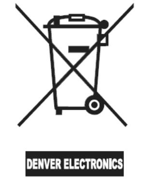 När enheten ska slängas, kasta inte denne tillsammans med köksskräpet. Lämna den på en återvinningsstation som mottar elektriskt utrustning.