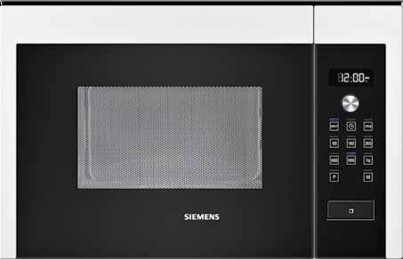 KÖK/INBYGGNADSMIKRO KÖK SPISFLÄKT LEVERANTÖR: SIEMENS LEVERANTÖR: CASAMJA HF24M264 Inbyggnadsmikro för montering i högskåp,, 25 liter, 5 effektlägen, Vänsterhängd
