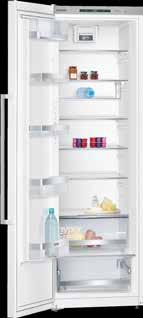 återställning, 7 glashyllor, 5 dörrfack, FlexShelf kan användas som flaskhylla, 1 HyperFresh-låda som håller frukt och grönsaker fräscha längre