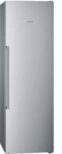 KS36VAI41 OCH FRYS GS36NAI31 Kylskåp, A++, 346 liter, Rostfri med EasyClean, Dynamisk kylning med fläkt, LED-belysning, Elektronisk styrning, SuperKyla