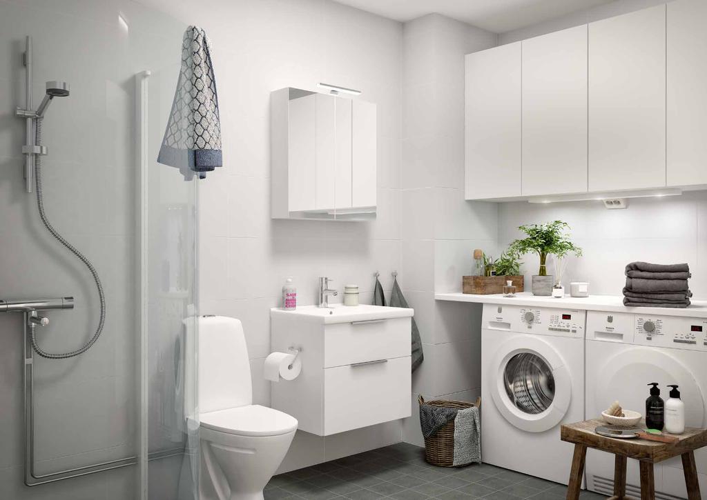 BADRUM Från ett funktionellt utrymme för personlig hygien och tvätt till en skönt avslappnad miljö för återhämtning och egen tid. Badrummet har gjort en tidsresa som heter duga.