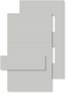 KÖK/LUCKOR KÖK/LUCKOR LUCKOR MAJA Material: MDF Grå F44 (NCS S 3000-N) glans 35 MAJA Material: MDF F20 (NCS S 0500-N) glans 35 MAJA Material: MDF Svart F70 (NCS S 9000) glans 15 MAJA