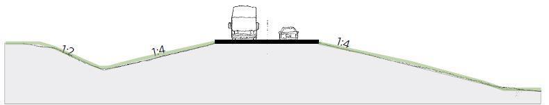 I nuvarande arbetsplan som nu är fastställd så är det planerat för en bro på E10 över Kurravaaravägen.
