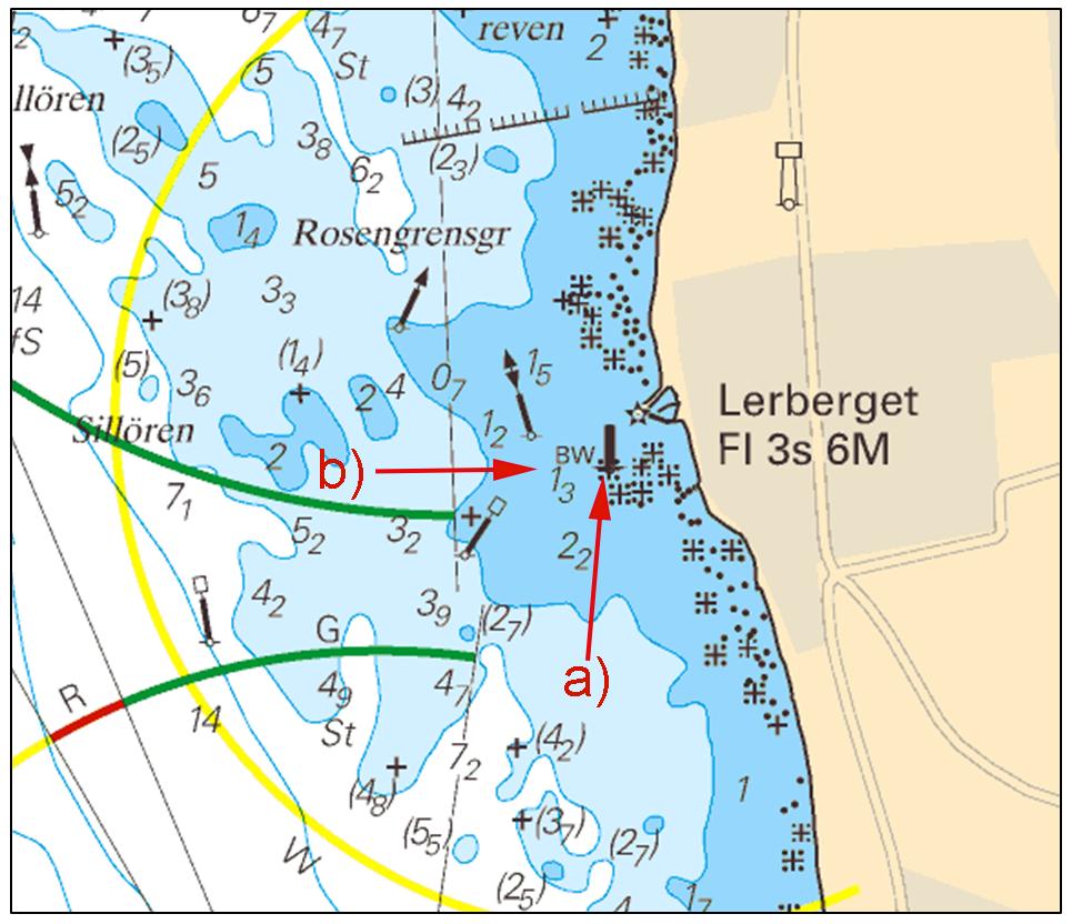 2015-11-05 13 Nr 571 Mätutrustning har lagts ut på botten i nedanstående ungefärlig position. Ankring och fiske med bottenredskap bör undvikas. Mätutrustning på havsbotten, ungefärlig pos.