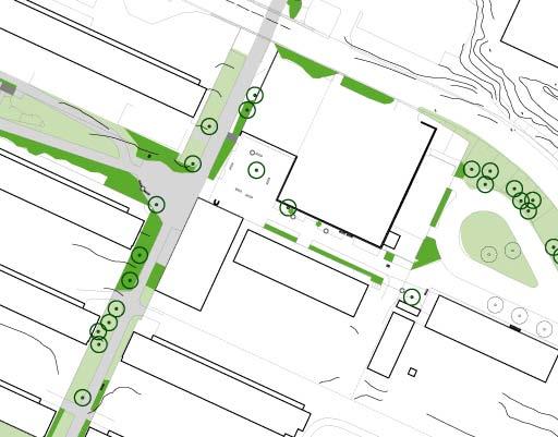 0. HJULSTA TORG STORLEK: Ca 0, Ha KARAKTÄR: Parktorg SOCIALA VÄRDE: Blomsterprakt, sitta i solen, utblick Utveckla och
