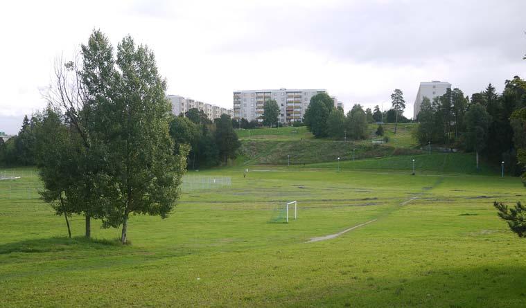 hörn, på Spångasidan. Utredning pågår kring en exploatering i södra delen. (Se även pågående och planerade projekt, del ) Spångadalen ansluter i norr till Järvafältets friluftsområde.