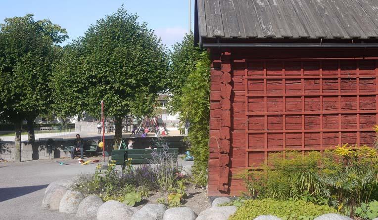 . SPÅGA BY STORLEK: Ca, Ha KARAKTÄR: Kvarterspark med bemannad parklek SOCIALA VÄRDE: Bollspel, djurhållning, folkliv, grön oas, lek, promenader, plaskdamm KULTURHISTORISKA VÄRDE: Fornlämningar,