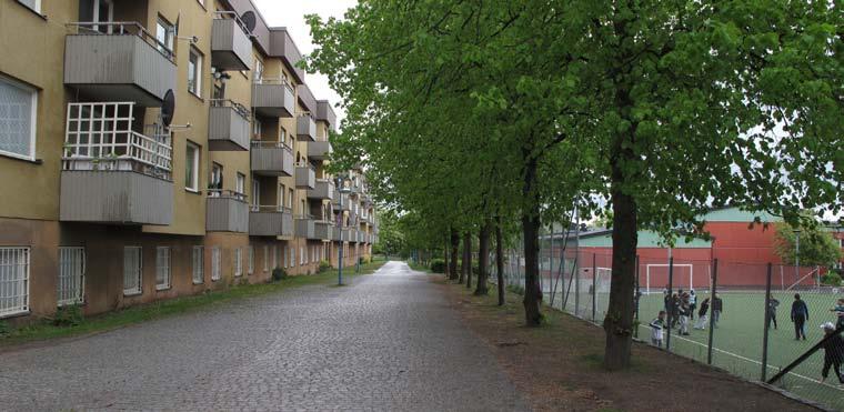 33. BUSSEHUSGÅGE STORLEK: Ca 0,7 Ha KARAKTÄR: Parkstråk SOCIALA VÄRDE: Promenader Bevara och utveckla nuvarande karaktär och värden. Gångväg med en rad av lindar.