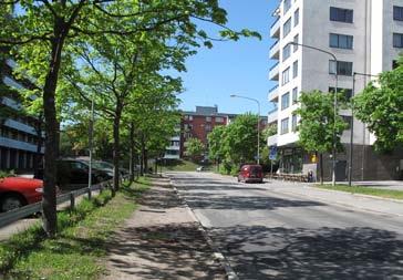 Hjulsta backar 45. Vägområde E8 Hjulsta backar är en trafikseparerad gata som utgår från Tenstavägen och avslutas med en vändplan högst uppe vid Hjulstaskogen.