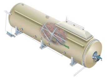 Liggande rötning 1. Hydro -lys 2. Syrabildning 3. Ättiksyra bildning 4. Metanbildning Några fördelar: TS-halter > 10% ger lägre energianvändning och längre uppehållstid.