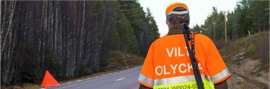 5 Statistik från polis och kontaktpersoner Den officiella statistiken på viltolyckor sammanställs och tillhandahålls av Nationella Viltolycksrådet (NVR, www.viltolycka.se).
