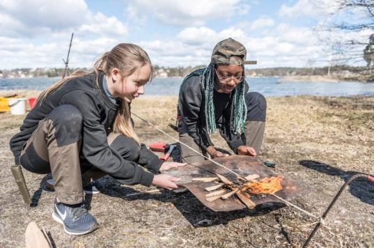 Äventyrarscout årskurs 6 8 Detta år har kåren haft en aktiv äventyrarscoutavdelning, avdelningen Skogsmännen i lokalen på Rehnsgatan. Avdelningen Rovfåglarna i Bredäng har varit vilande detta år.