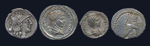 Constantinople. Tremissis. Sear 488. 1,39 g. Partly weakly struck VF scratch. 400 1109 Austria. Schilling 1932. KM 2840. EF. 300 1110 * Costa Rica. 2 escudos 1863. KM 99.