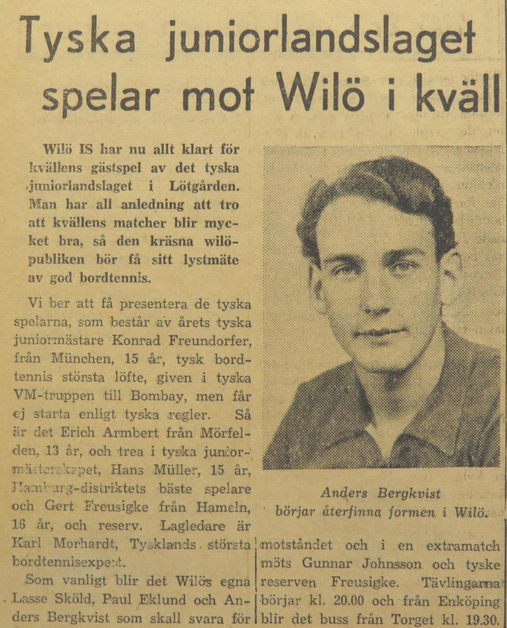Bertil Plahn var en av de som var duktig på att organisera och