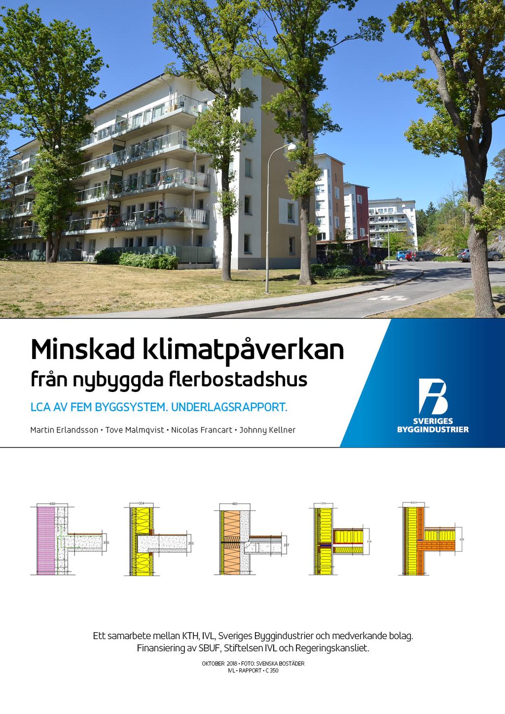 1. Minskad klimatpåverkan från flerbostadshus.