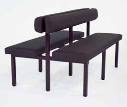 Enkel- /Barndubbel soffa Höjd: 79/64,5 cm Djup: 56/77 cm Sitthöjd: 45/37 cm FLORIDA soffa Design Ebbe Wigell Stomme i massiv klarlackad björk