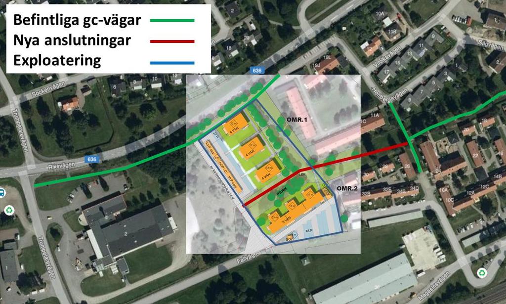 kapacitetsberäkningsprogrammet Capcal visar att belastningsgraden blir god även efter exploatering.