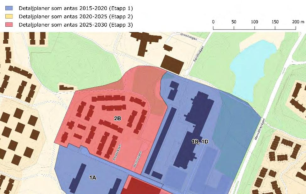 Nacka kommun / 2016-09-21 21 Rapportering och uppföljning av stadsbyggnadsprojekten oktober 2016 4.