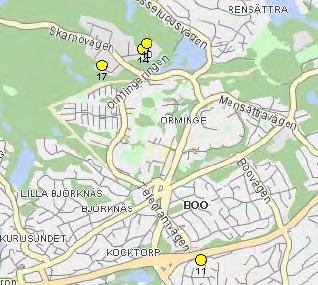 markanvisade) industritomter i Nacka kommun. Fastigheter som sålts med intressegemenskap (exempelvis till dotterbolag etc.) har gallrats bort från urvalet.