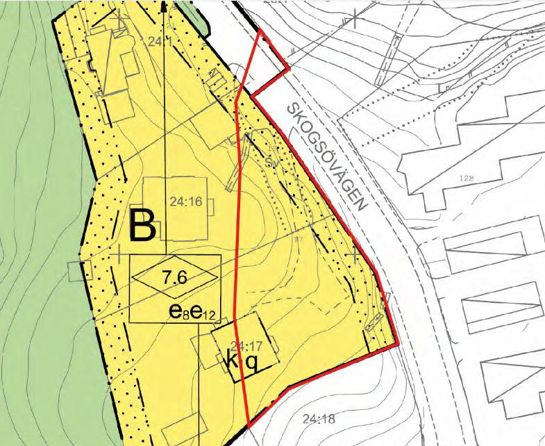 93 Planbeskrivning Igelboda 25 (28) ANTAGANDEHANDLING positivt för de rekreativa och miljömässiga värdena att ängen som idag är planlagd för allmänt ändamål nu planläggs som park.