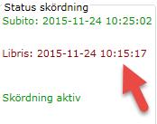 Leta upp rätt låntagare i KOHA och se över eventuella fel.