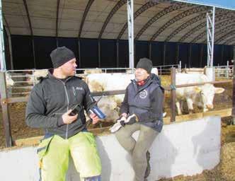 10 kalvningar under kontroll och nöjda kor Vi har haft stallkameran från DeLaval installerad i vinter och vi har haft koll på minst 10 kalvningar, säger Gustav Olsims.