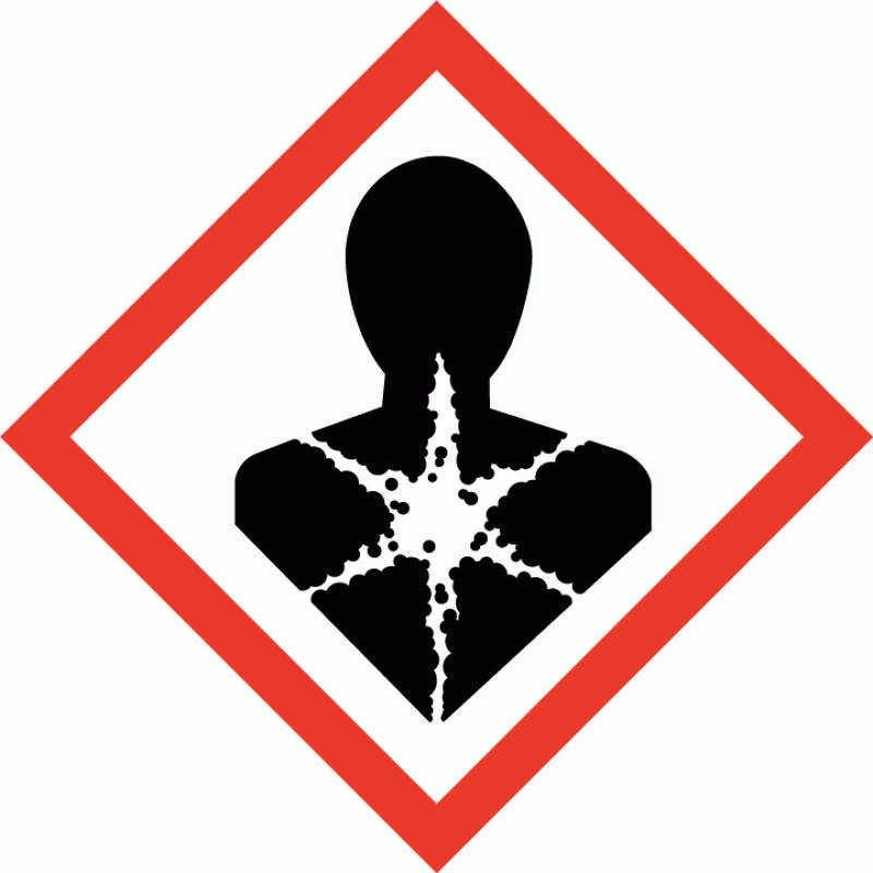 Fysikalisk-kemiska Ångorna är tyngre än luft och kan spridas längs golvet och ansamlas i botten på behållare. Gas eller ånga undantränger syre tillgängligt för andning (asfyxiant). 2.