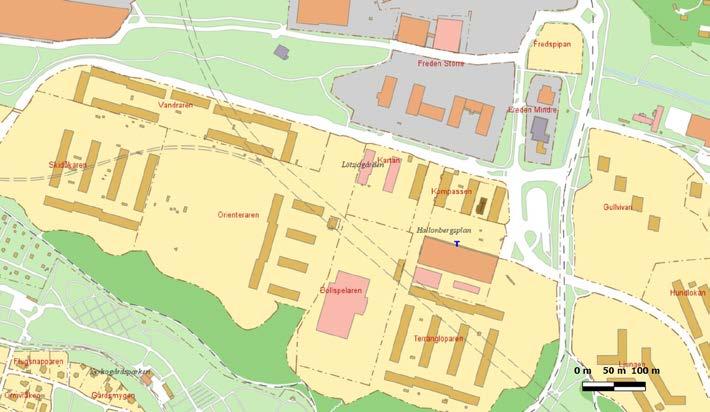 2 (8) hänvisar till en fördjupad översiktsplanför samma område antagen i kommunfullmäktige år 2005. Under åren 2012-2014 har ett projekt med namnet PARK LEK pågått.