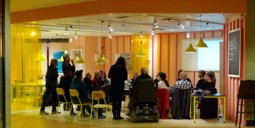 3 (8) finns tillgänglig för frågor. Samtliga informationstillfällen hålls i rosa rummet PARK LEK i Hallonbergens centrum (bottenvåningen vid Coffehouse by George).