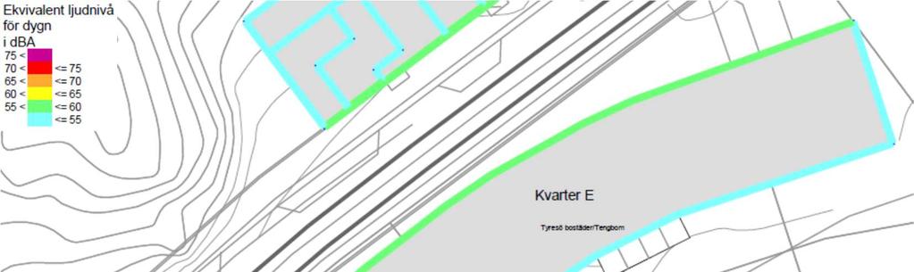 6.5 Kvarter E Hela kvarteret får under 60