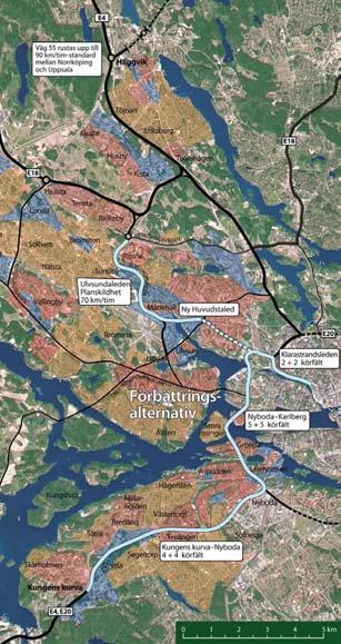 ALTERNATIV BORTVALDA ALTERNATIV 3.5 Förbättringsalternativet Väglagen föreskriver att man i en vägutredning ska studera förbättring av befintlig väg om inte särskilda skäl föranleder annat.